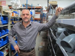 Photographie de Pascal Tourneux, gérant de l'entreprise Beaugendre